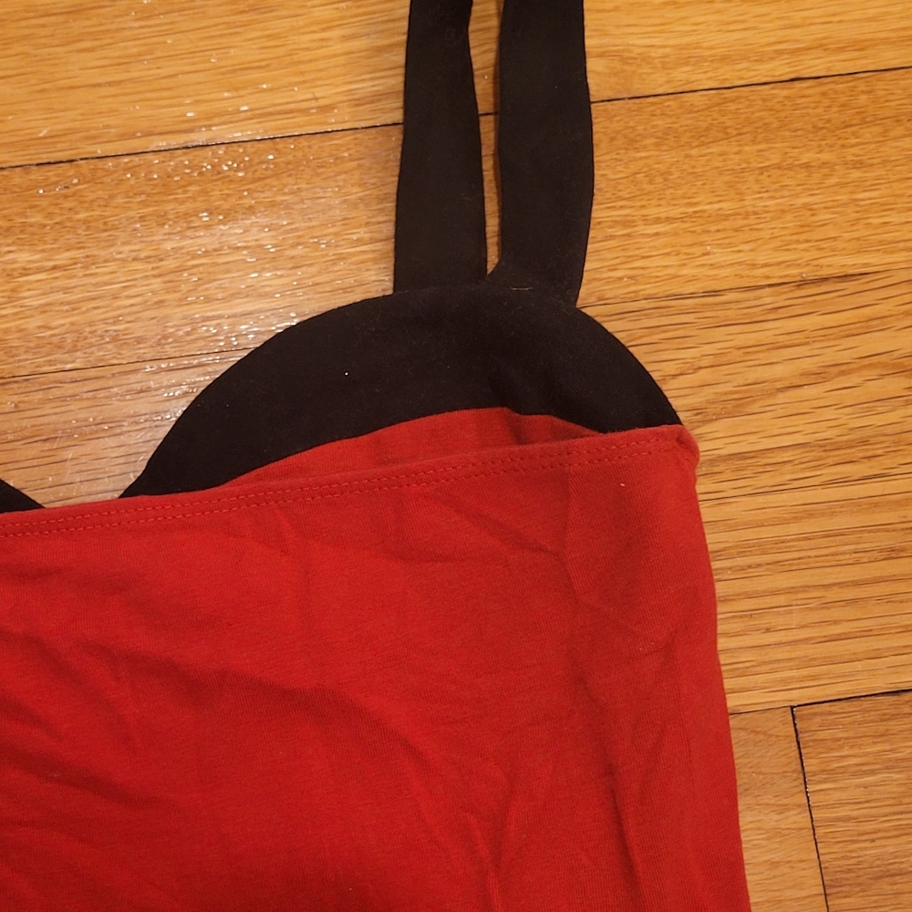 REFORMATION HARLAN KNIT TWO TONE TANK TOP - Picture 3 of 6